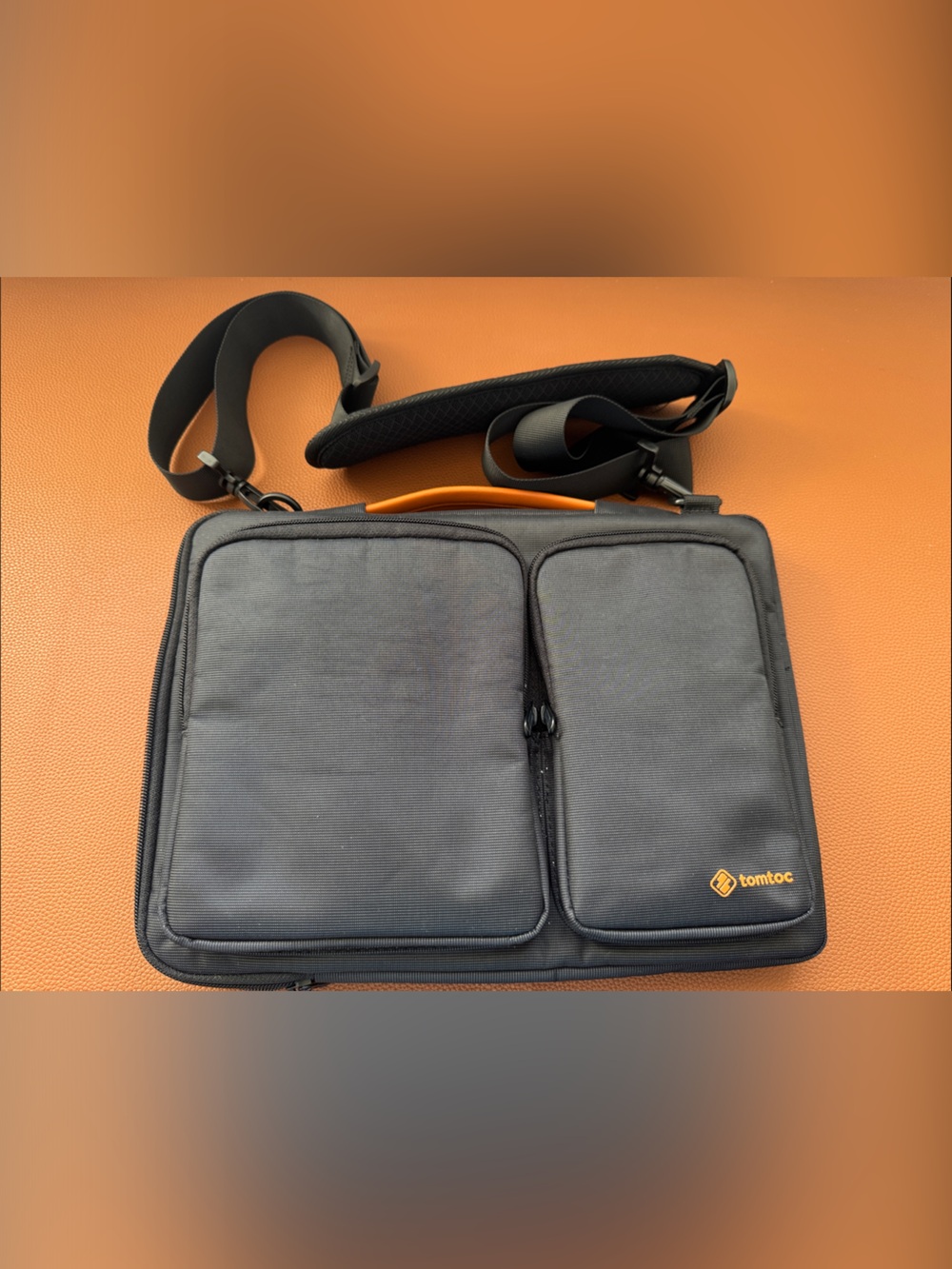 tomtoc 13” Black laptop/Tablet Shoulder Bag